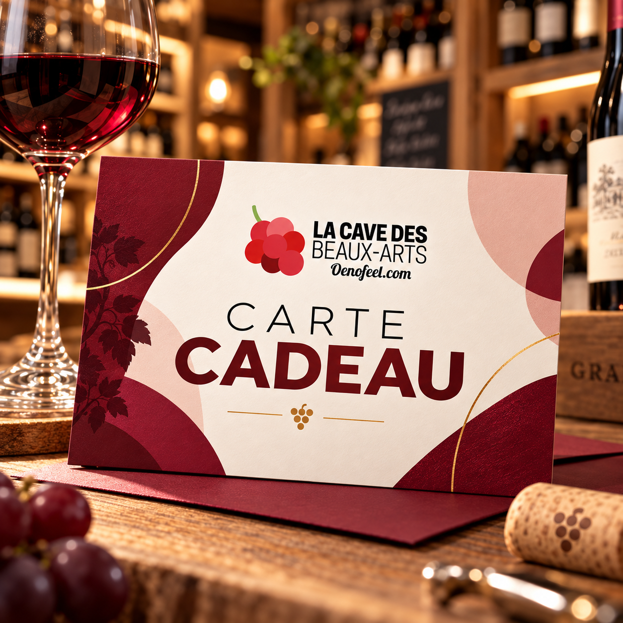 Carte Cadeau Oenofeel – Cave des Beaux-Arts