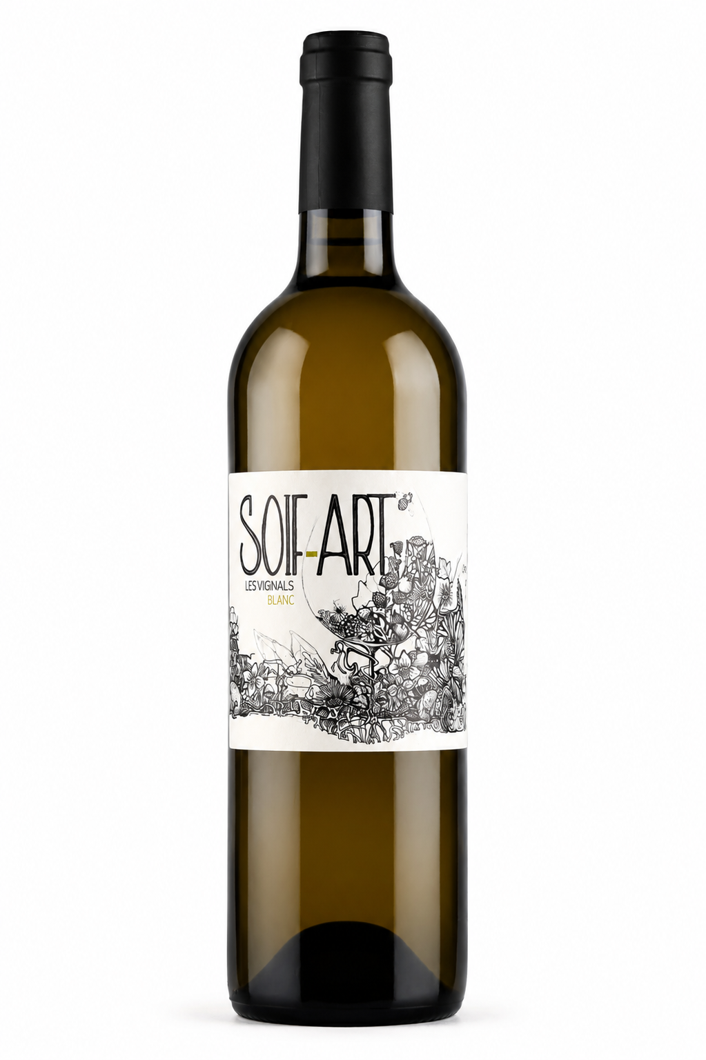 Soif'Art Blanc du Domaine Les Vignals – Vin blanc bio IGP Côtes du Tarn aux notes d'agrumes et de fruits blancs