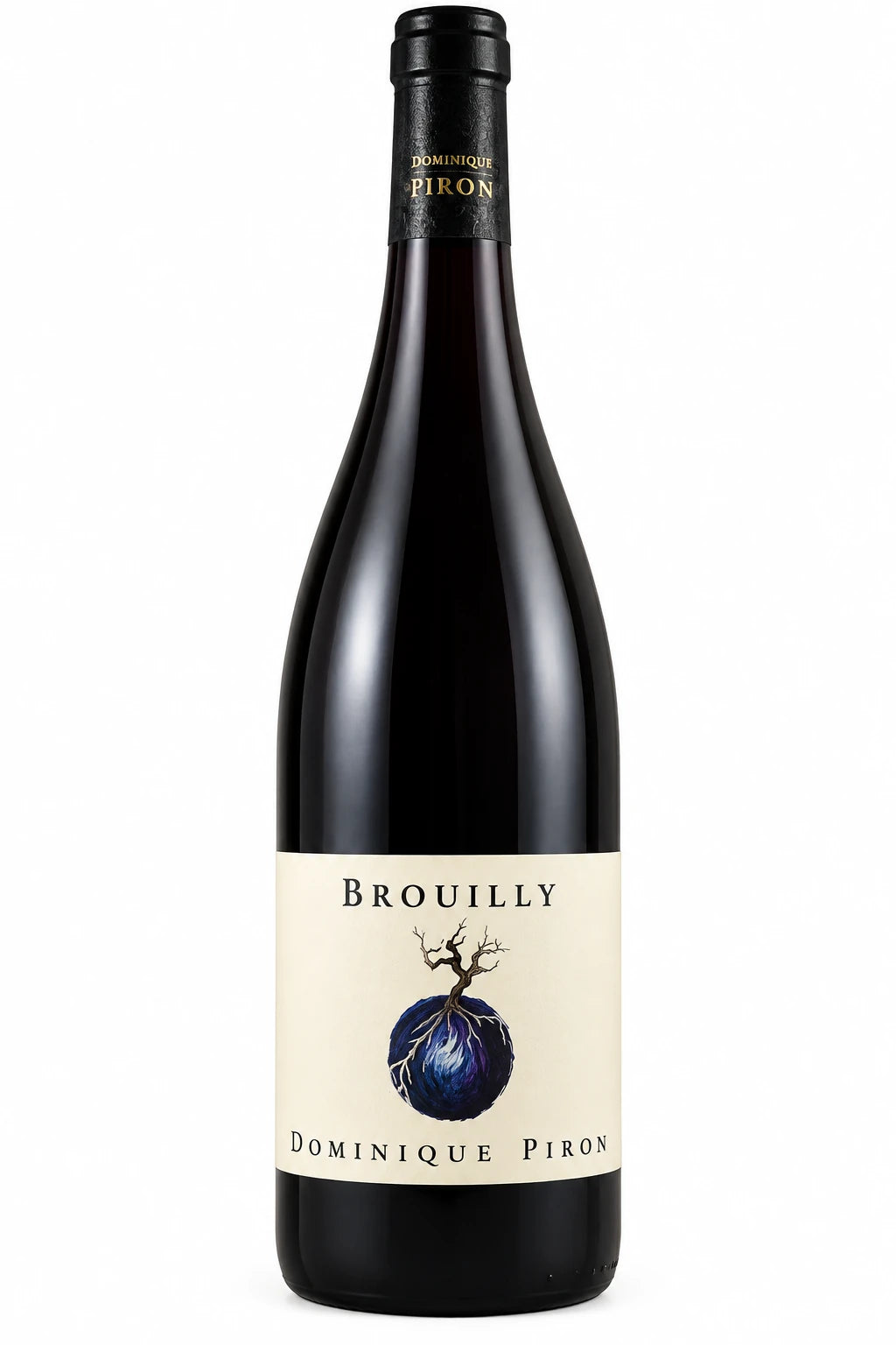 Bouteille de vin rouge Saint-Amour 2023 du Domaine Dominique Piron, AOP Saint-Amour, cépage Gamay, cru du Beaujolais,