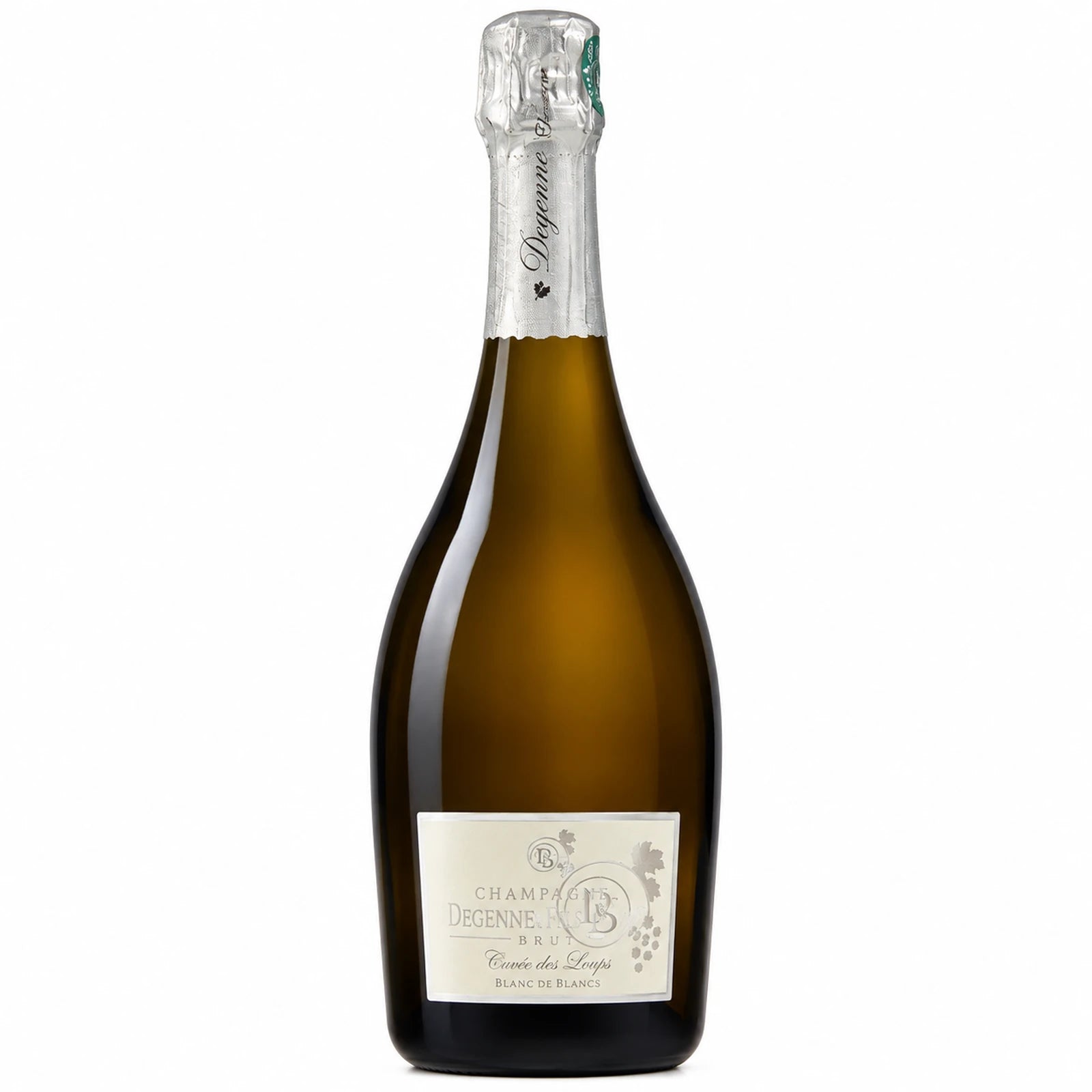 Bouteille de Champagne Degenne-Squelart & Fils Blanc de Blancs Brut 75 cl, 100 % Chardonnay,