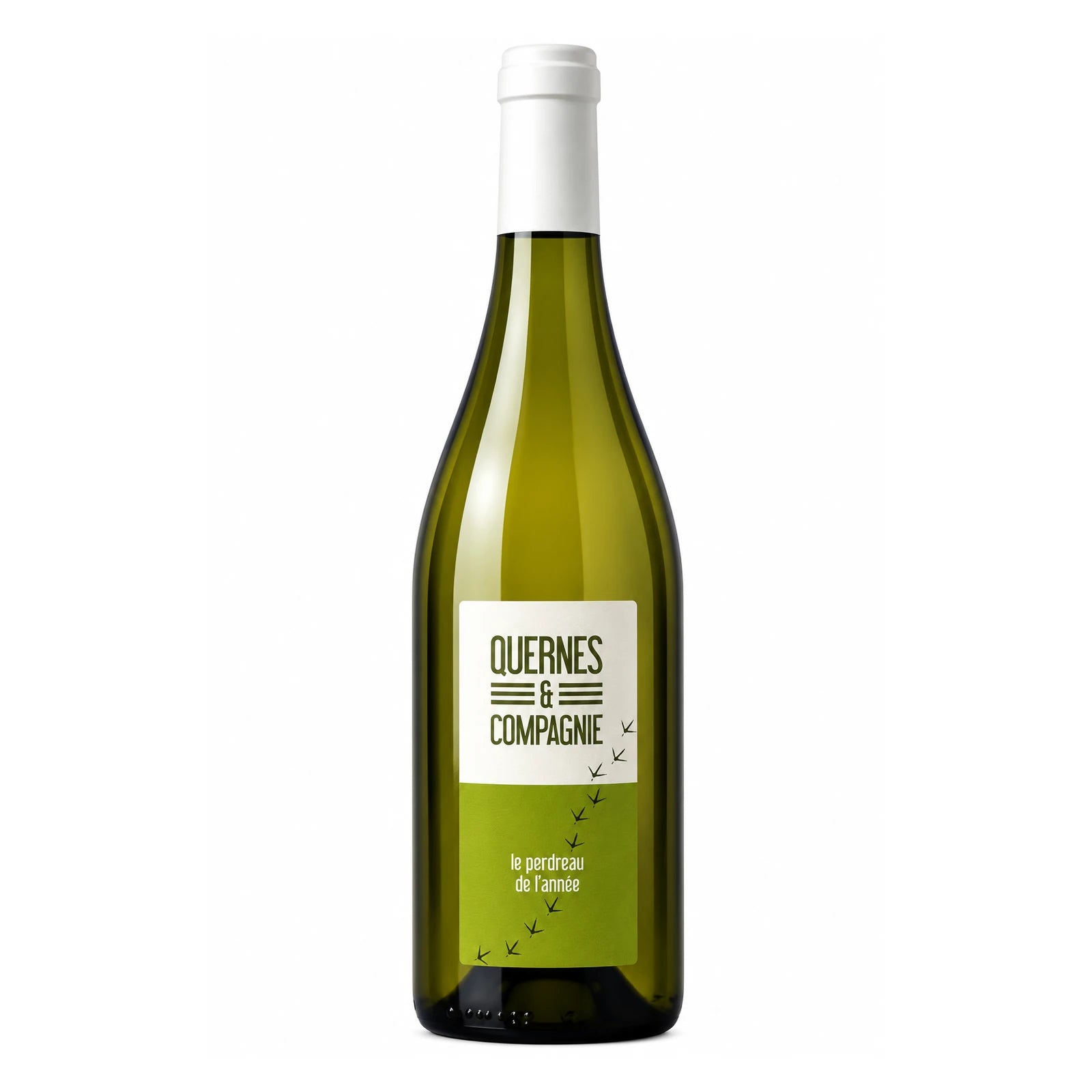 Bouteille de Le Perdreau de l’Année Blanc du Mas des Quernes, vin blanc du Languedoc