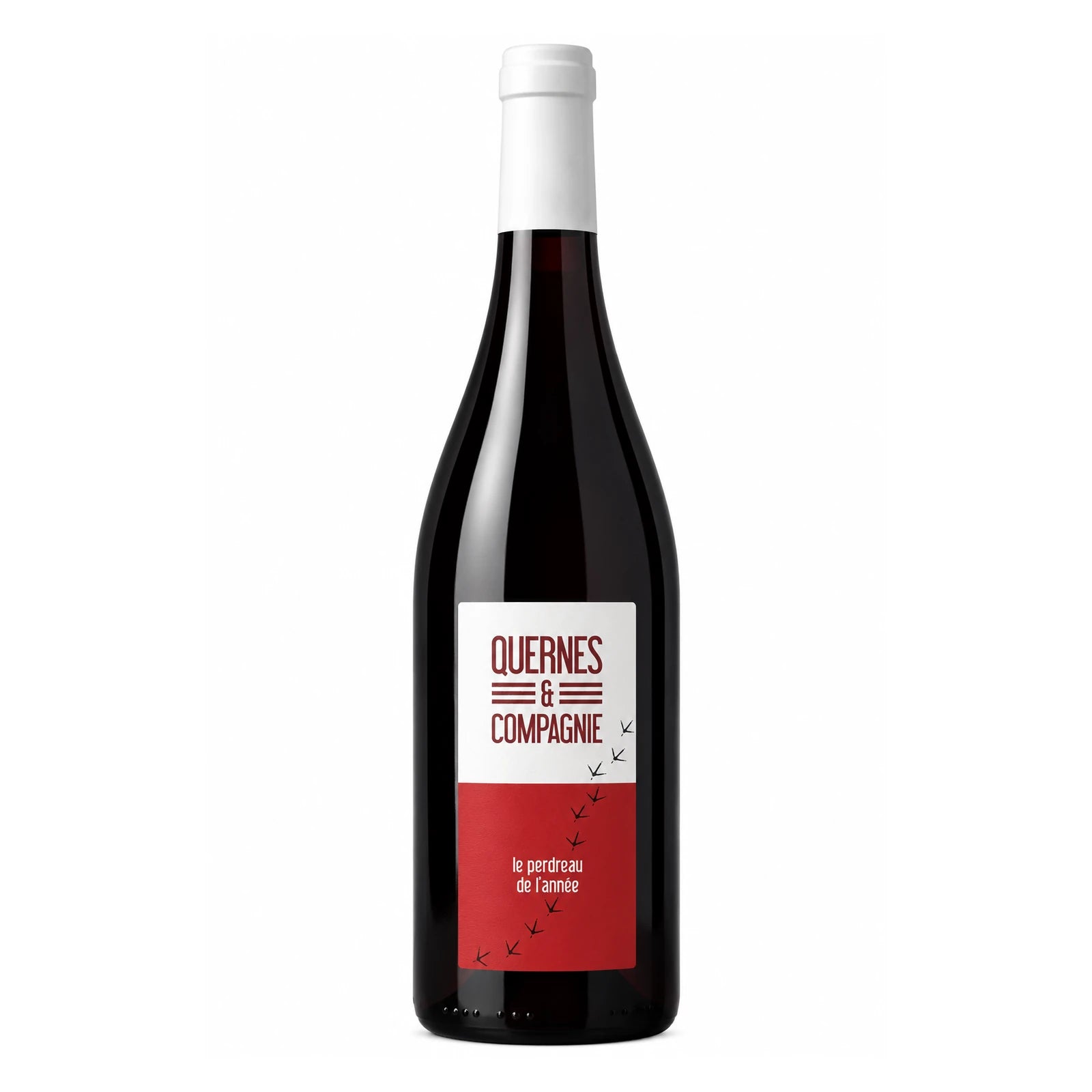 Bouteille de Le Perdreau de l’Année Rouge du Mas des Quernes, vin rouge du Languedoc
