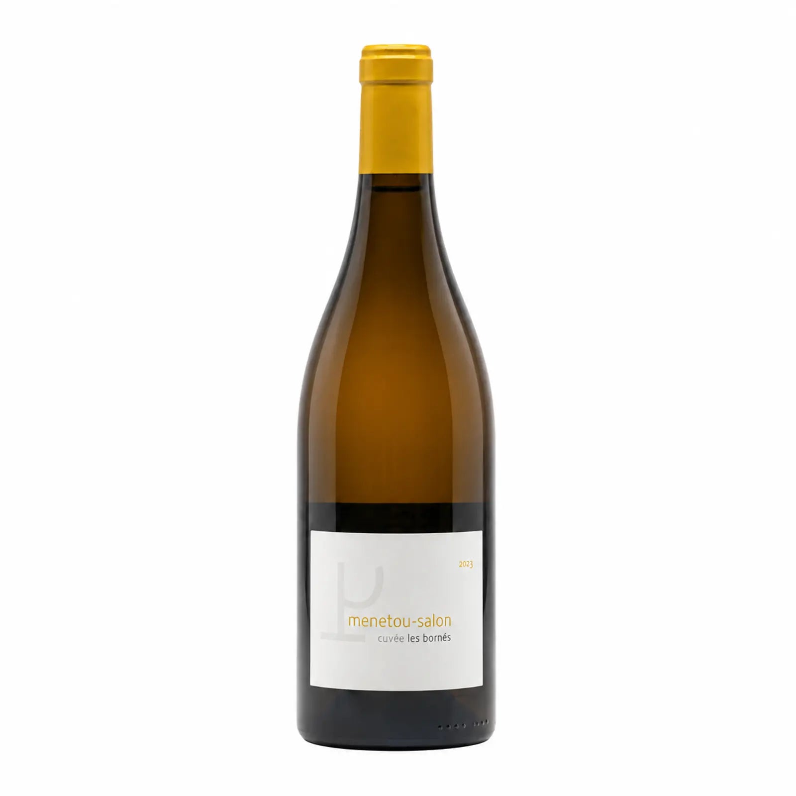 Bouteille de Menetou-Salon blanc Les Bornés.