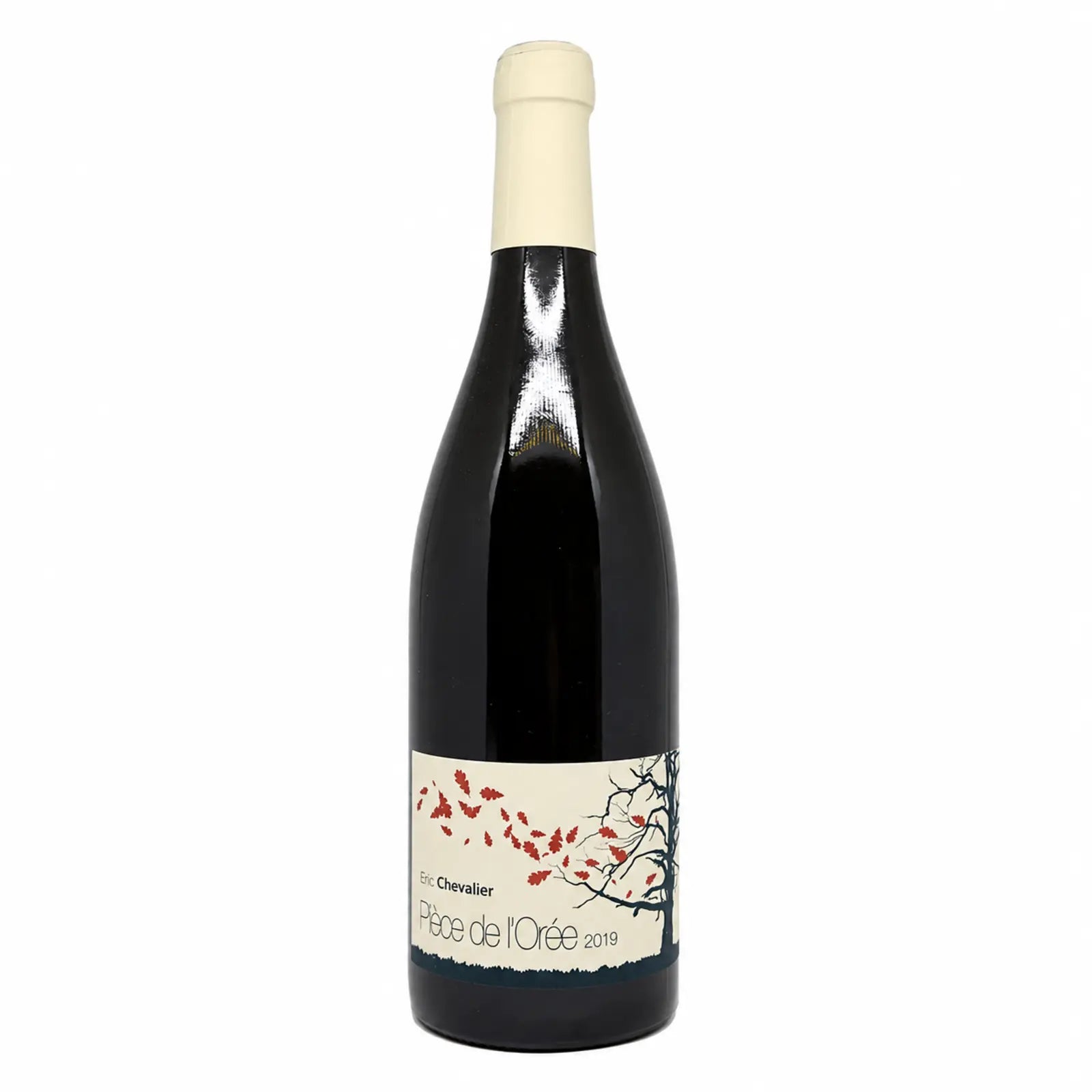 Bouteille de vin La Pièce de l'Orée, Éric Chevalier.