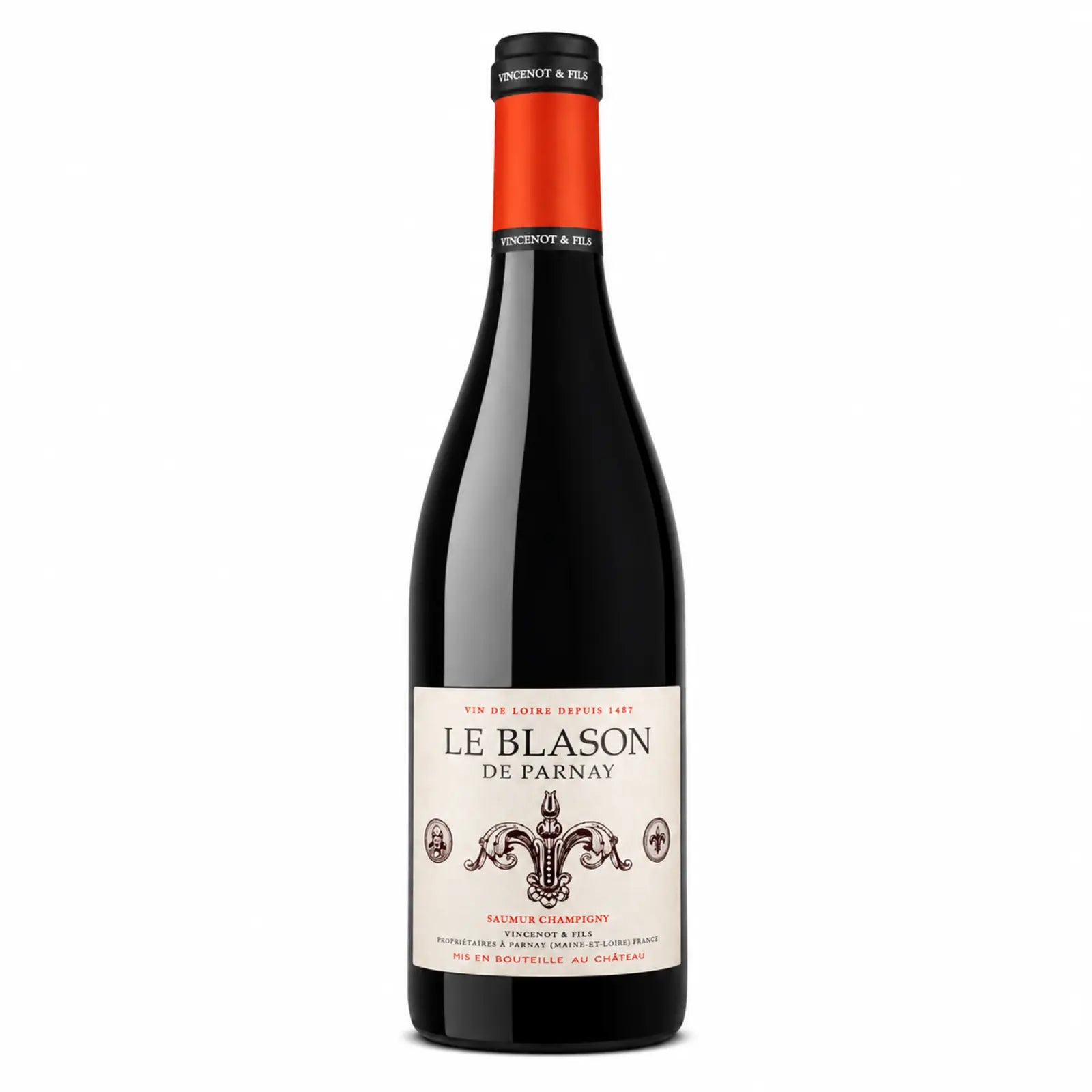 Bouteille Le Blason de Parnay, Saumur-Champigny.