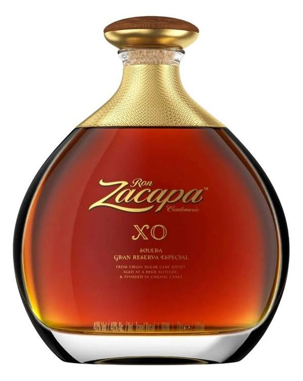 Bouteille de rhum Zacapa Centenario XO Solera Gran Reserva Especial – Guatemala 40 % 70 cl